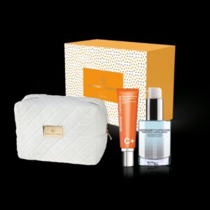 BEAUTY CASE con CREMA O EMUSIONE Vit. C + SIERO ACIDO IALURONICO